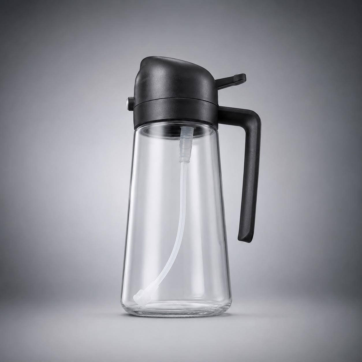 Leakproof Glass Oil Dispener With Handle