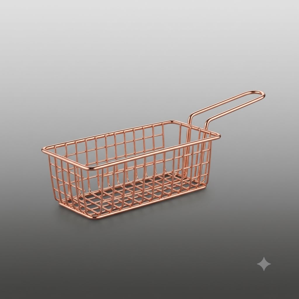 Mini Rectanguler Fry Basket