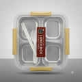 Stainless Steel 4 Section Lunch box