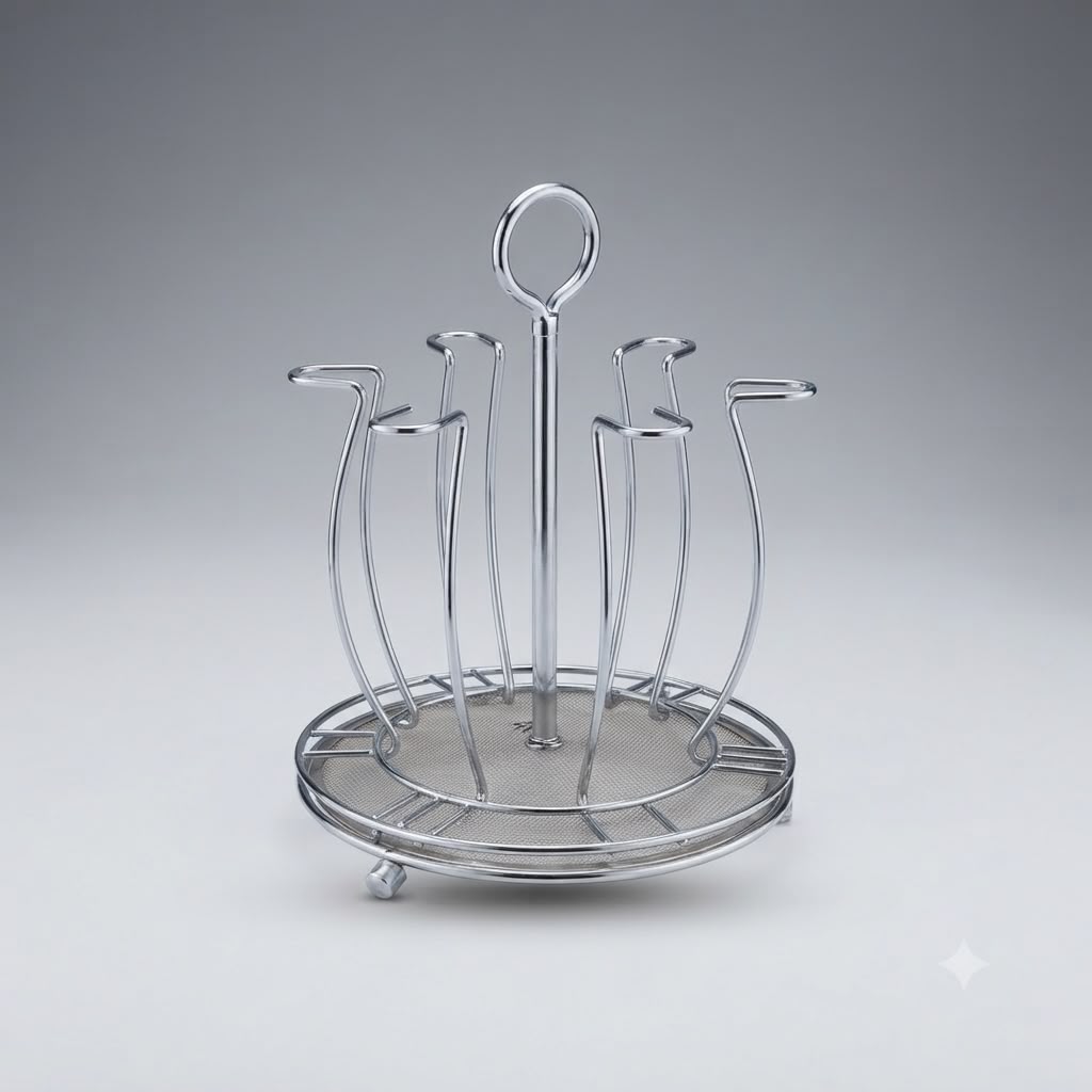 6 Glass Holder Set