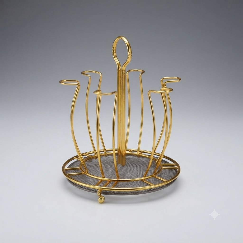 6 Glass Holder Set