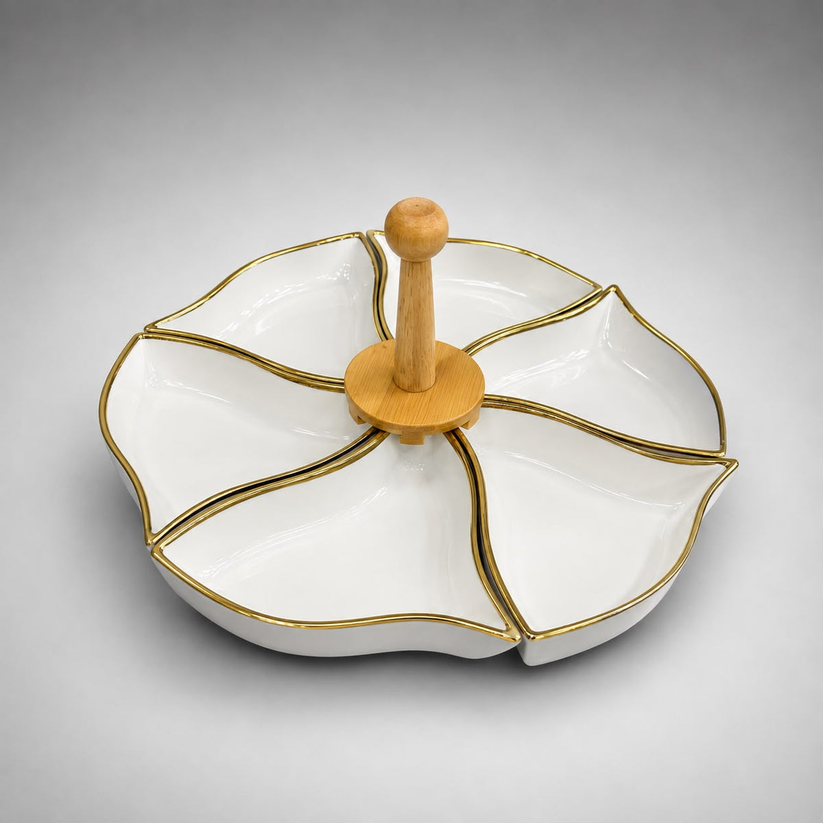 Flower Shaped serving set