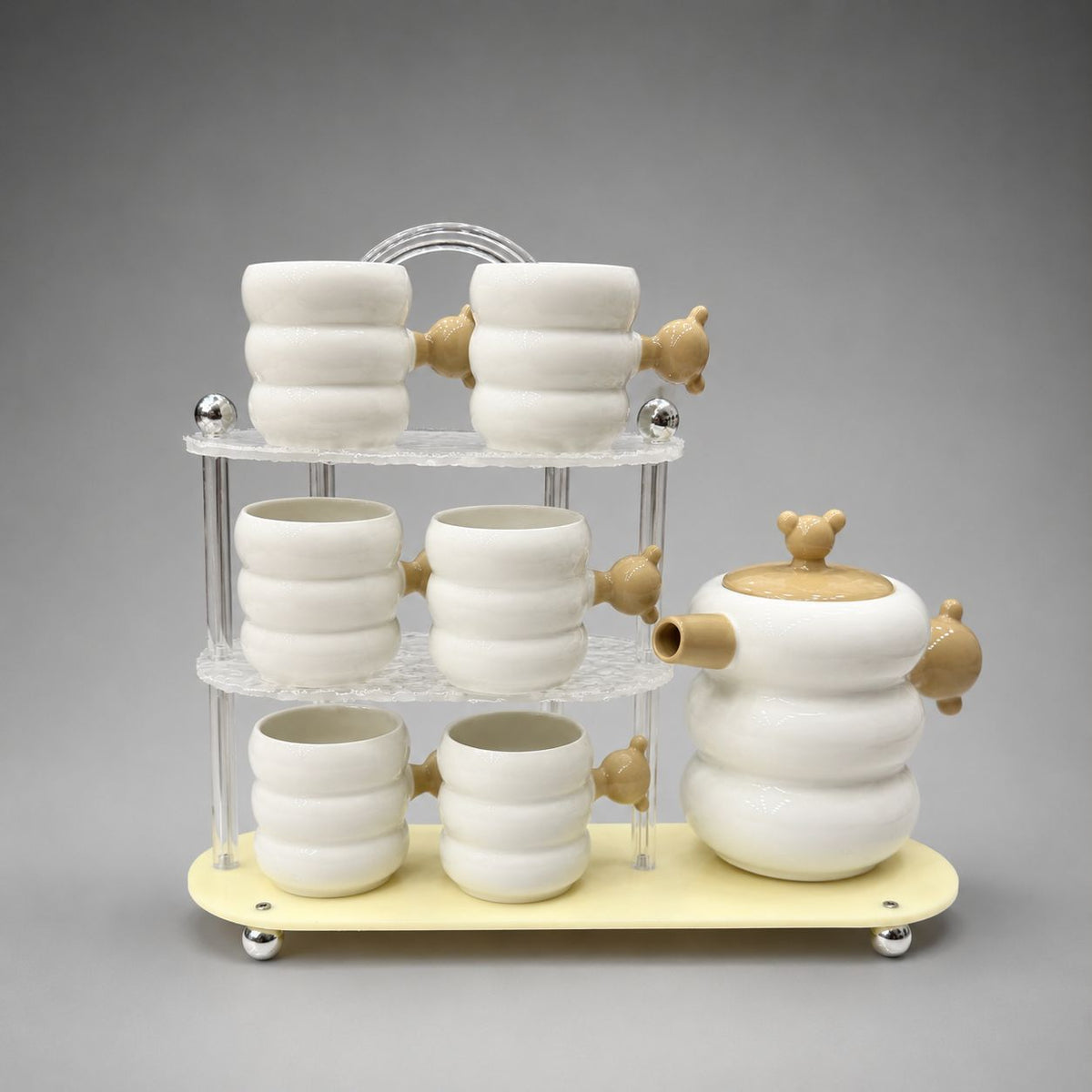 Cute Bear Ceramic Tea Set