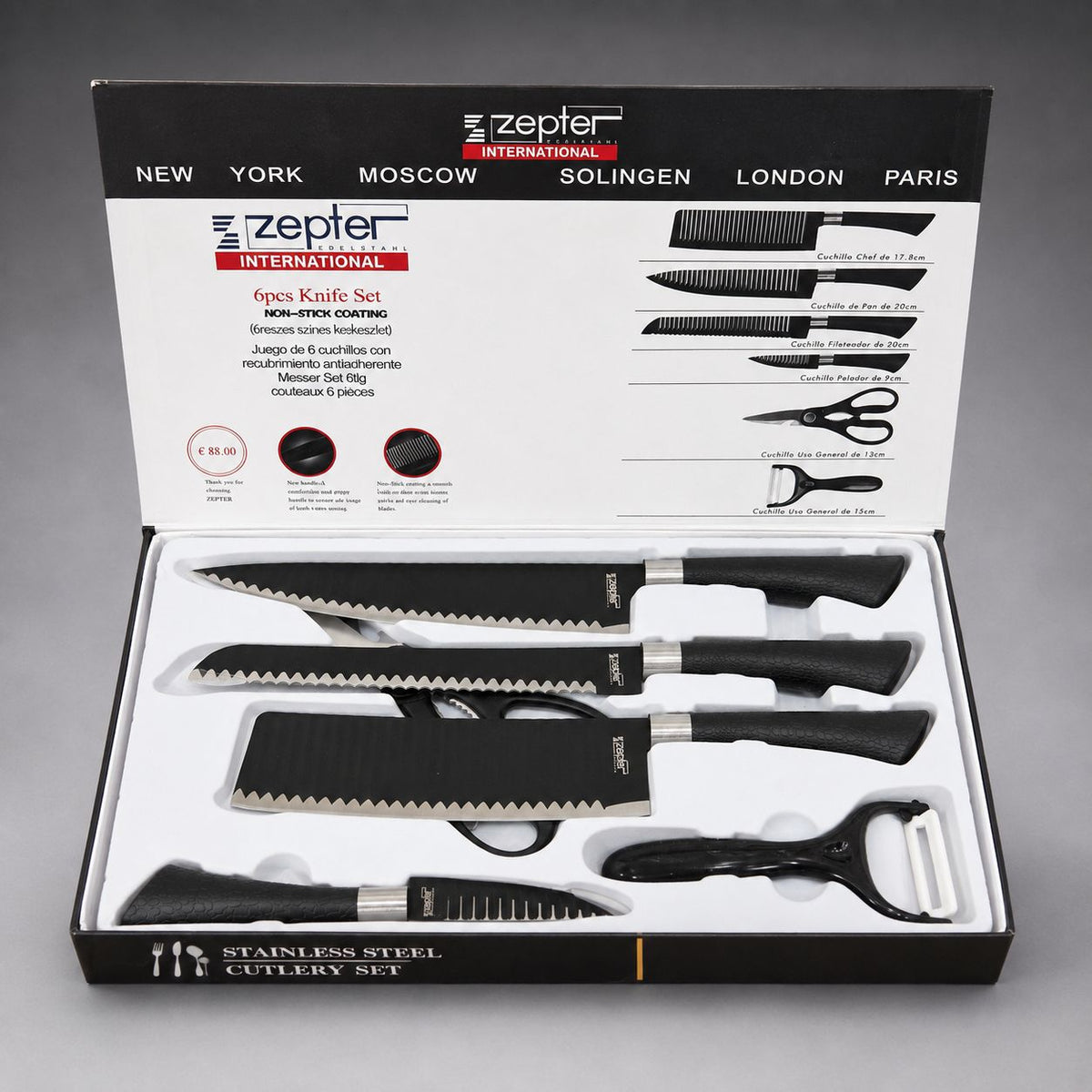 Zepter 6pcs Knife Set