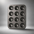 12-Cup Football Baking Tray