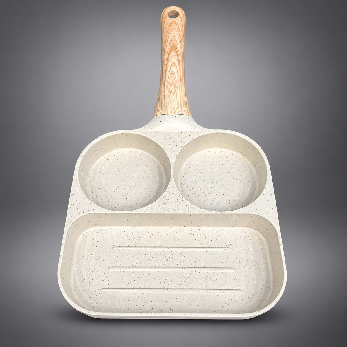 3-in-1 Non-Stick Breakfast Pan