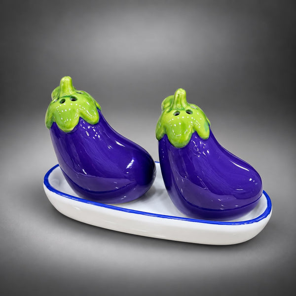 Eggplant Salt & Pepper Set