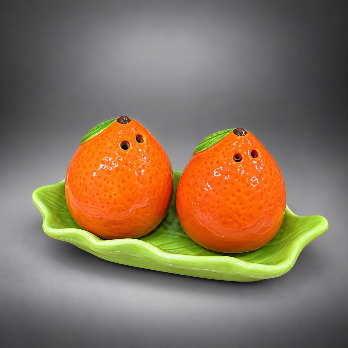 Orange Salt & Pepper Set