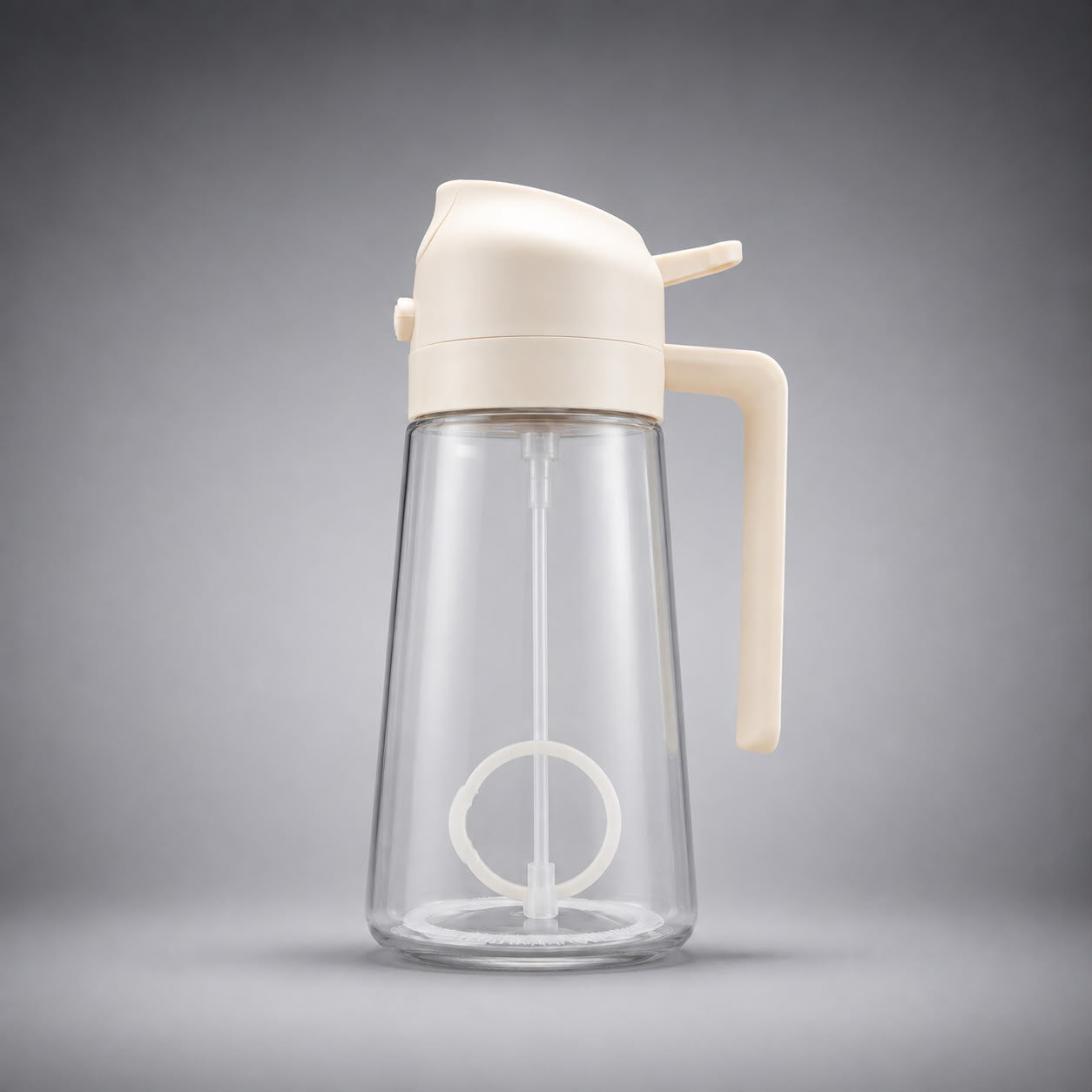 Leakproof Glass Oil Dispener With Handle