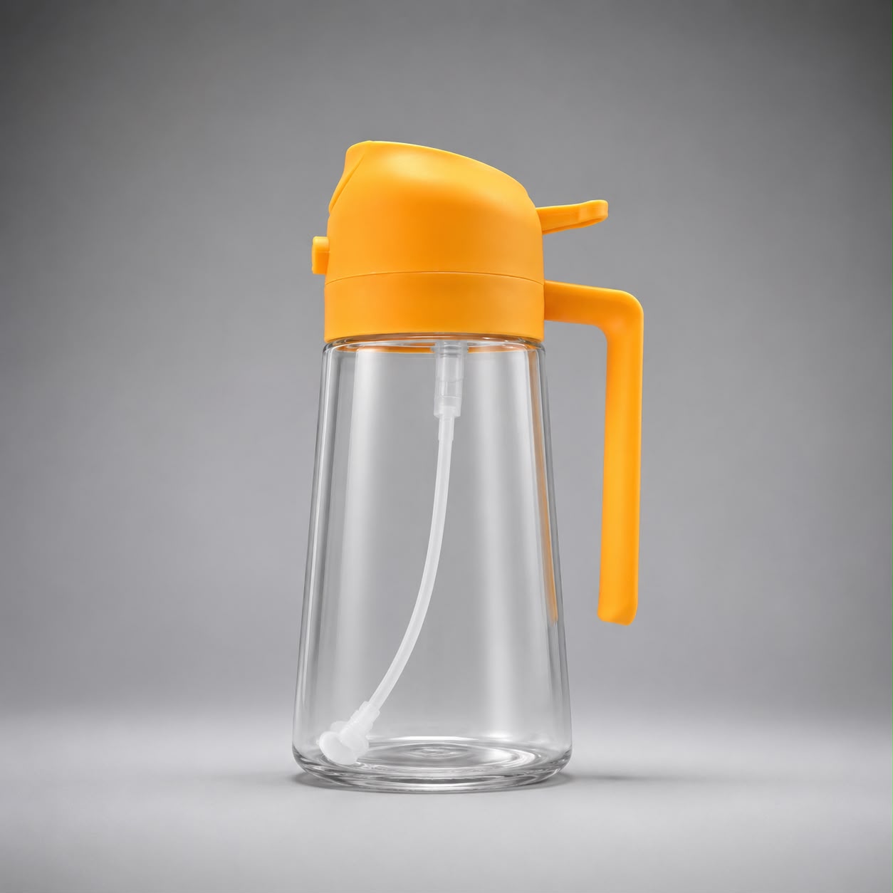 Leakproof Glass Oil Dispener With Handle
