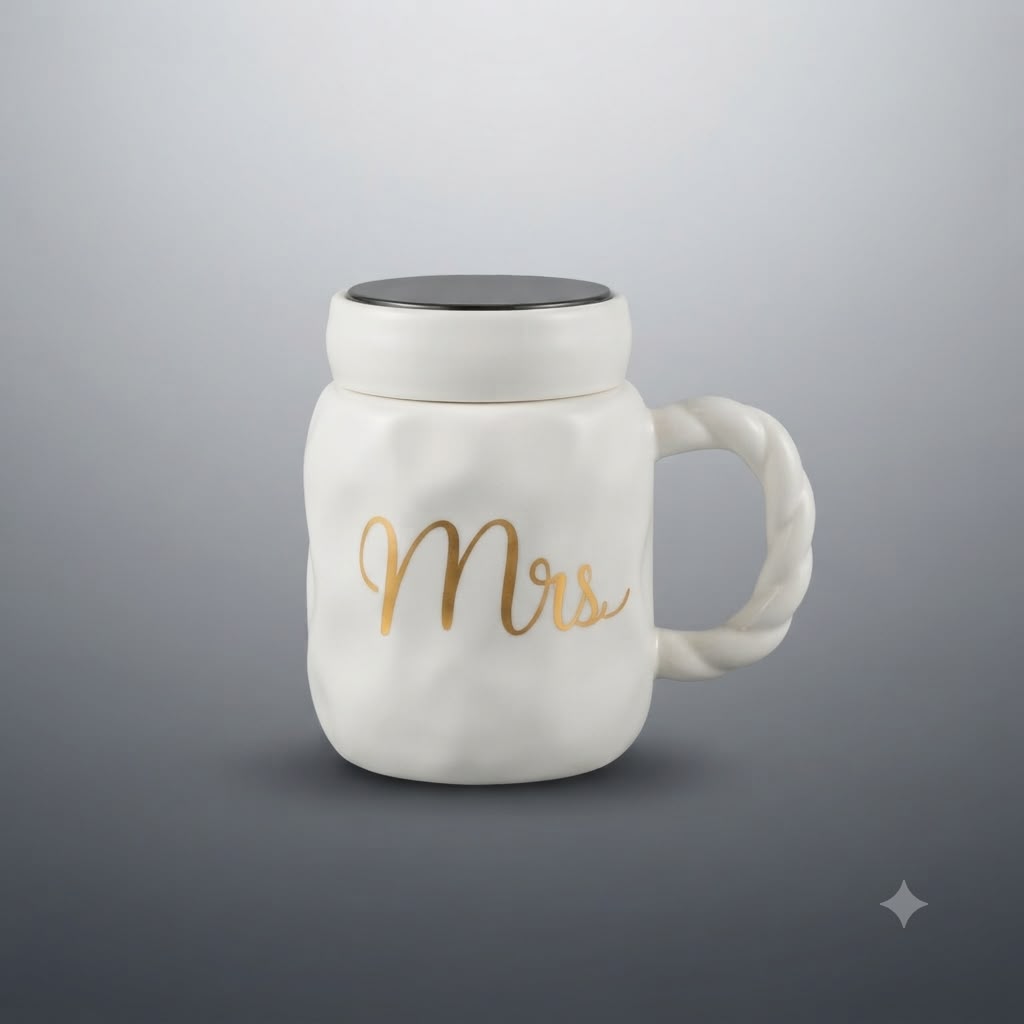 Mr & Mrs Ceramic Mug set