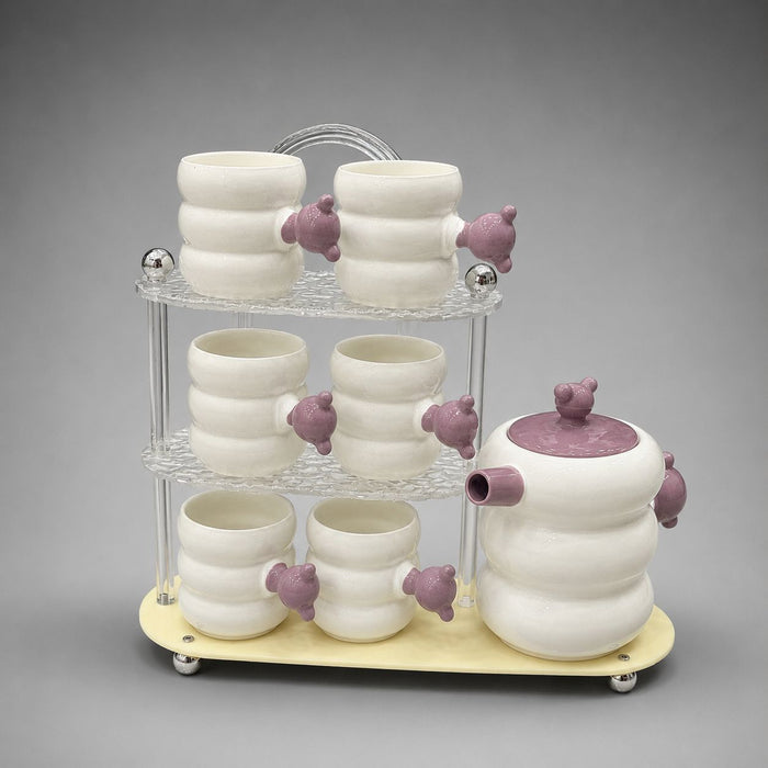 Cute Bear Ceramic Tea Set