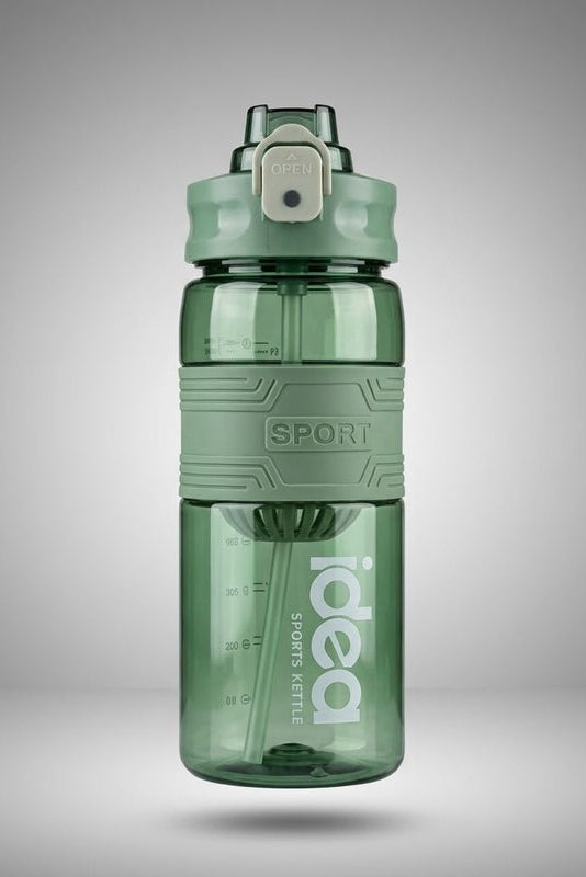 Leakproof Sports Water Bottle With Straw