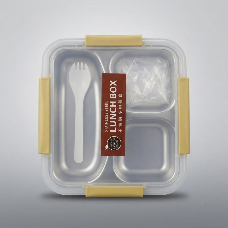 Stainless steel 3 Section Lunch Box
