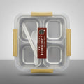 Stainless Steel 4 Section Lunch box